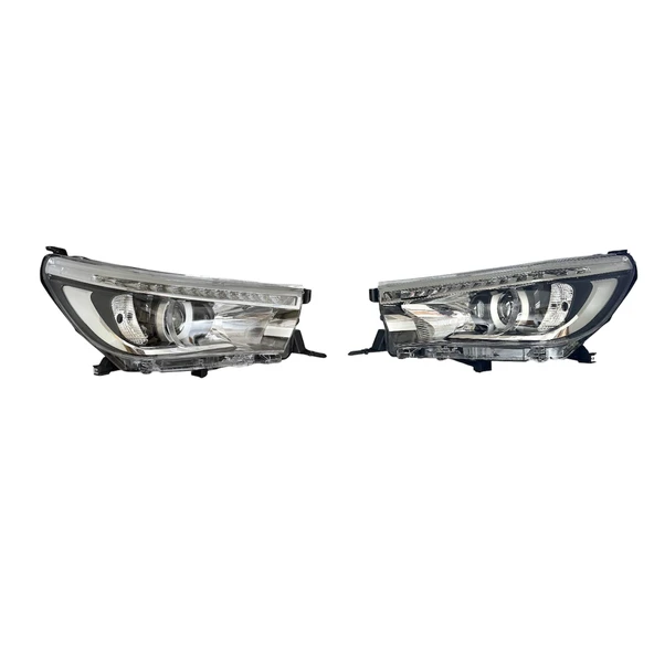 FAR HILUX REVO 16-21 (ELEKTRİKLİ/LEDLİ/  MODİFİYE TİP/LEDSİZ FARI LEDLİYE ÇEVİREN) (TAKIM) ürün görseli 1