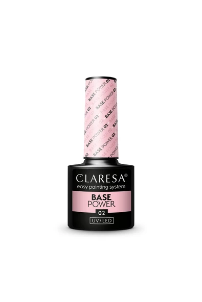 Claresa Renkli Power Base Coat Nude Pembe 02 - 5g ürün görseli 1