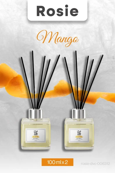 Rosie Mango 2 adet Çubuklu Oda Kokusu 100 ml ürün görseli 1