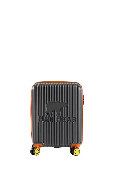Bad Bear Logo Suitcase 23.01.80.003KG K.Gri Kabin Küçük Boy Valiz 40LT ürün görseli 1