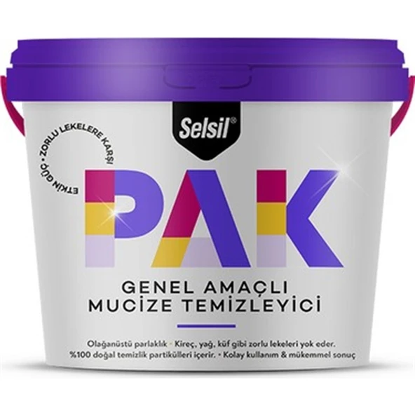 Selsil Pak Genel Amaçlı Mucize Temizleyici 500 gr ürün görseli 1