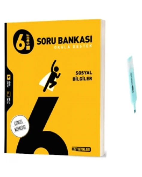 6.Sınıf Sosyal Bilgiler Soru Bankası (Yeni Müfredat) ürün görseli 1