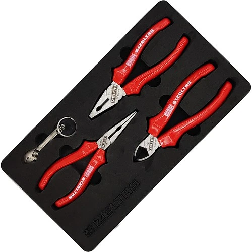 İzeltaş Opak Pense Seti 160mm (3 Parça) ürün görseli 1