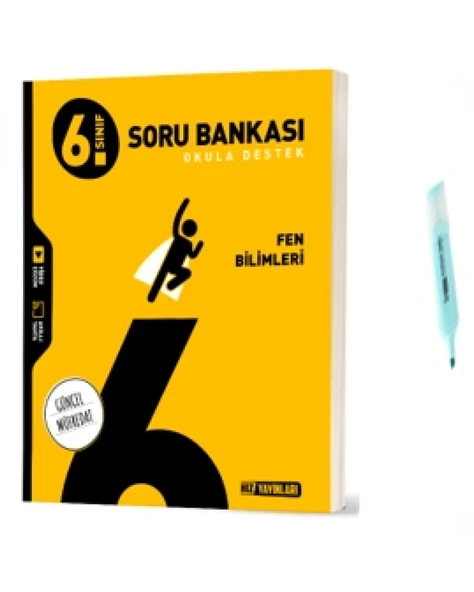 6.Sınıf Fen Bilimleri Soru Bankası (Yeni Müfredat) ürün görseli 1