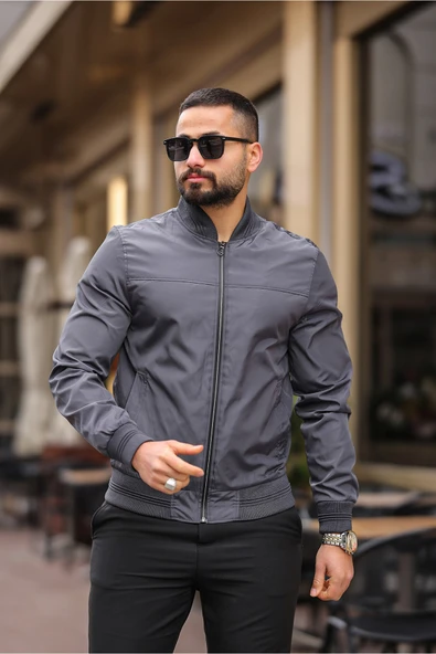 ERKEK BOMBER CEKET - Resim 11