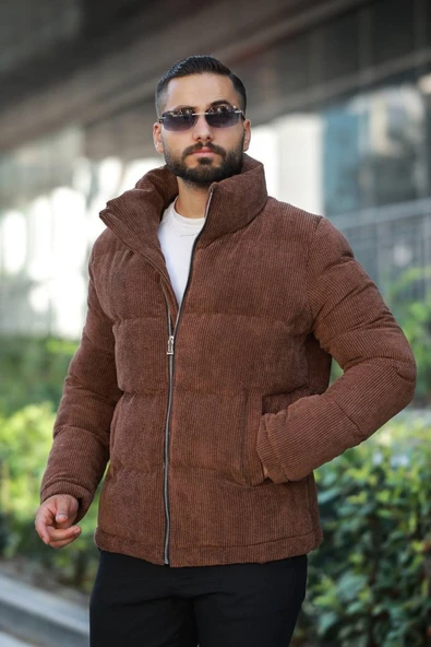 Şişme Kadife Basic Mont - Resim 10