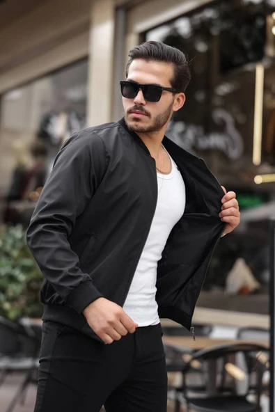 Erkek Süet Kolej Ceket - Resim 7