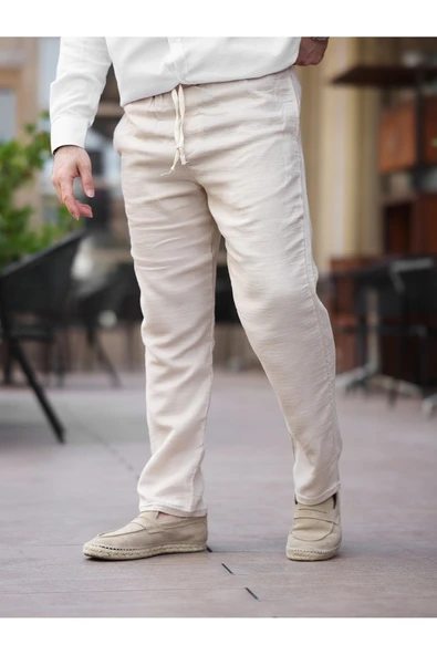 Müslin Kumaş Hafif Rahat Jogger ürün görseli 1