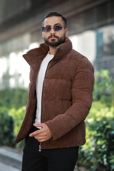 Şişme Kadife Basic Mont - Resim 9