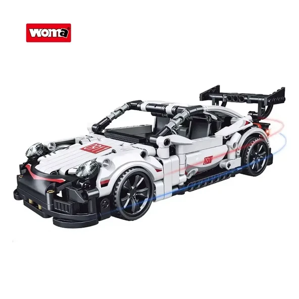BLX Racing 911 Spor Yarış Arabası 399 Parça Technic Lego Yapım Seti ürün görseli 1