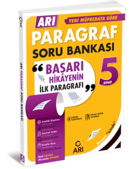 5 Sınıf Arı Paragraf Soru Bankası Arı Yayınları ürün görseli 1