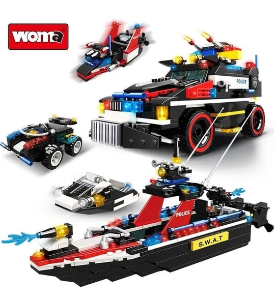 SWAT Chariot Savaş Gemisi PCS: 422 PARÇA ürün görseli 1