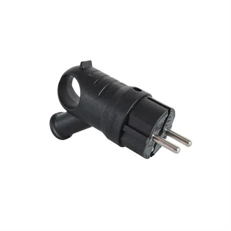 Byes 1X16A 220v Monofaze Kauçuk Kulplu Eğik Fiş IP44 ( 5 Adet ) ürün görseli 1