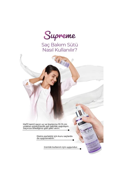 Morfose Supreme Saç Bakım Sütü 300 Ml - Resim 3