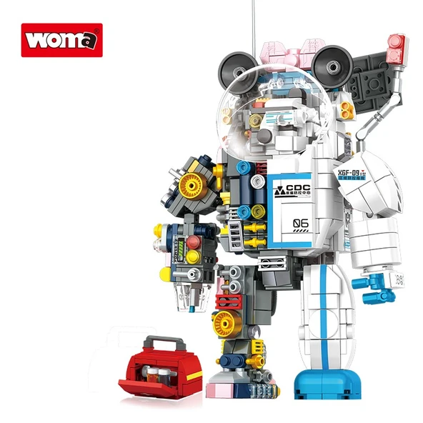 C0420 oyuncak Robot  modeli eğitim yapı taşları tuğla setiPCS:819 PARÇA ürün görseli 1