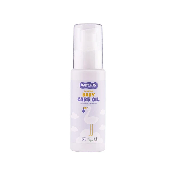 Babyton Baby Care Oil Doğal Bebek Bakım Yağı 50 ml ürün görseli 1