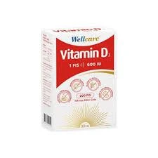 Wellcare Vitamin D3 Sprey 600 IU 30 ml ürün görseli 1