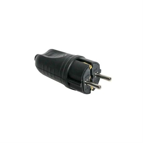 Byes Monofaze Kauçuk Düz Fiş 1x16A 220V IP44 ( 5 Adet ) ürün görseli 1