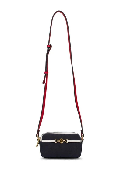U.S. Polo Assn. Çapraz Askılı Kadın Çanta Lacivert-Kırmızı-Beyaz Us25232 ürün görseli 1
