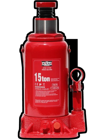 Attlas Atsk 15 Ton Hidrolik Şişe Kriko - A1201007 ürün görseli 1