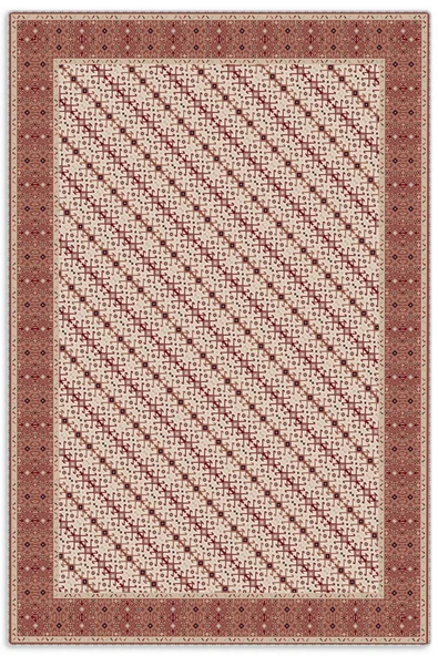 Pastel Home Etnik Bej Şönil Halı Kilim Yolluk Kaymaz Yıkanabilir Salon Mutfak Oturma Odası Koridor Yatak Odası ürün görseli 1
