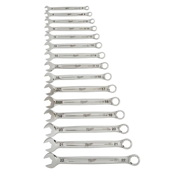 Milwaukee Kombine Anahtar Seti 15 Parça Max Bıte- 4932464258 ürün görseli 1