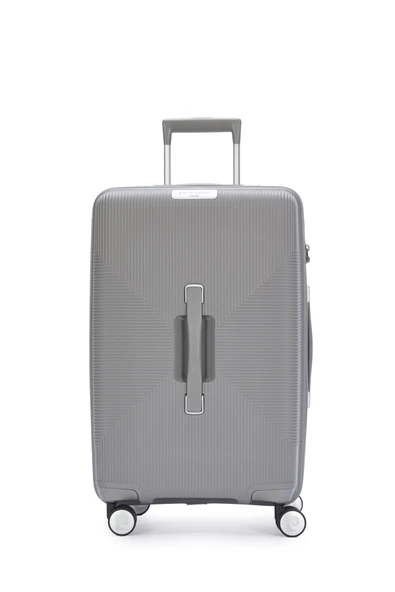 Pierre Cardin Orta Boy %100 Polipropilen Valiz Gri 04PC7080 ürün görseli 1