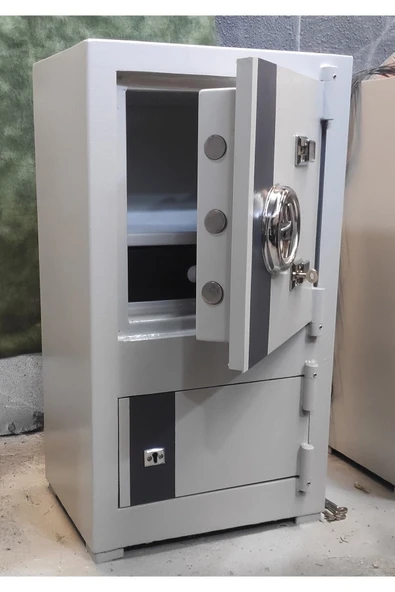 SUR ÇELİK PARA KASALARI 85 cm 110 KG Yangına Dayanıklı Çelik Para Kasası ürün görseli 1