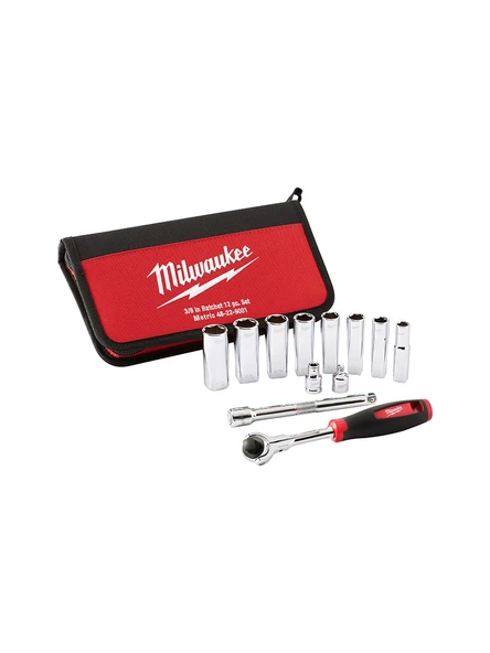 Milwaukee Lokma Anahtar Takımı 12 Parça- 48229001 ürün görseli 1