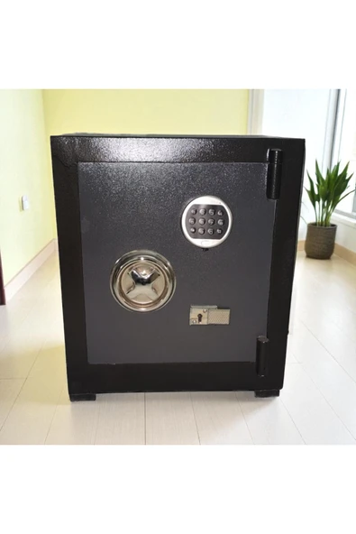 SUR  ÇELİK PARA KASALARI Şifreli Gizli Bölmeli Para Kasası 55 Cm ürün görseli 1