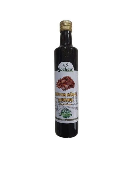 SAZLICA MEYAN KÖKÜ ŞURUBU 500 ML ürün görseli 1