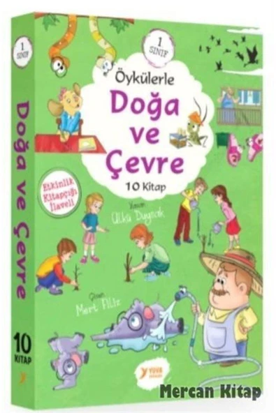 1. Sınıf Öykülerle Doğa Ve Çevre Seti (10 Kitap Takım) - Kolektif ürün görseli 1