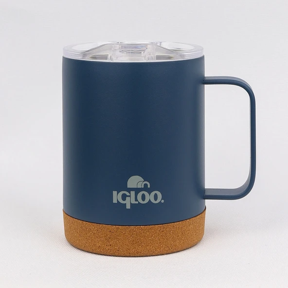 Igloo Cork Mug 350ml-MAVİ ürün görseli 1