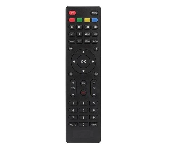 Mirtech ile uyumlu Model 1680M Kasalı Hd Uydu Alıcı Kumandası ürün görseli 1