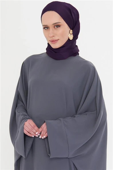 Mürdüm Düz Klasik Şal Turlu Polyester Lüx Janjan 202126_07 ürün görseli 1