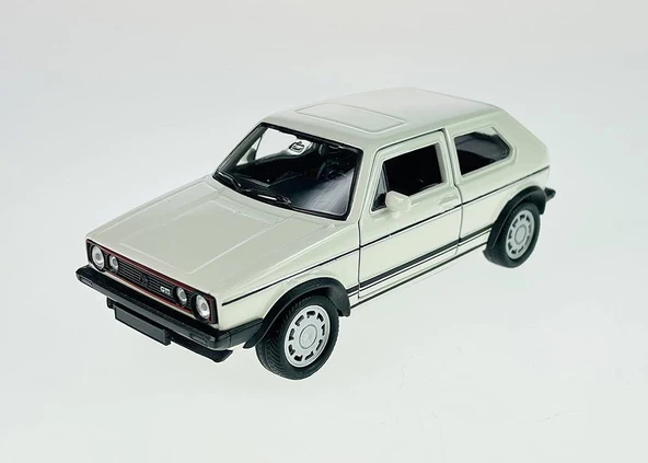 Welly Volkwagen Golf I GTI Beyaz 3 Kapılı Model Araba ürün görseli 1