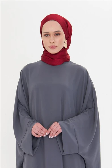 Bordo Düz Klasik Şal Turlu Polyester Lüx Janjan 202126_16 ürün görseli 1