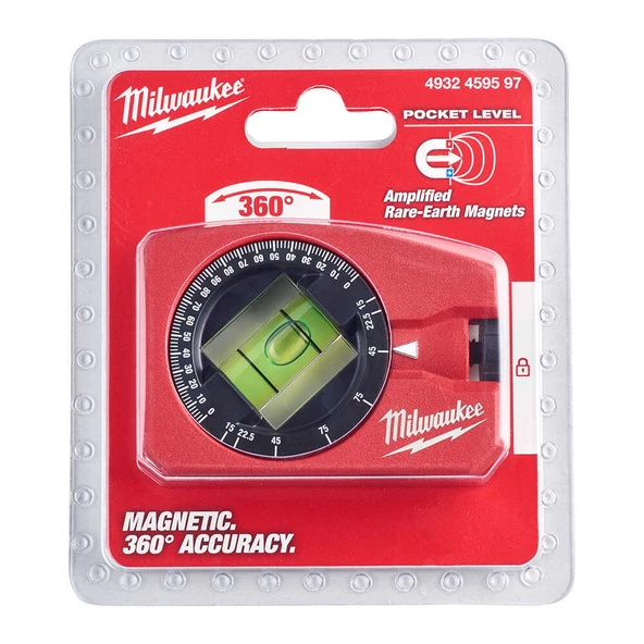 Milwaukee Su Terazisi Açı Ayarlı Cep Tipi - 4932459597 ürün görseli 1