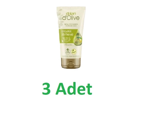 Dalan d'Olive Besleyeci Krem Zeytinyağı 60 ml 3 Adet ürün görseli 1