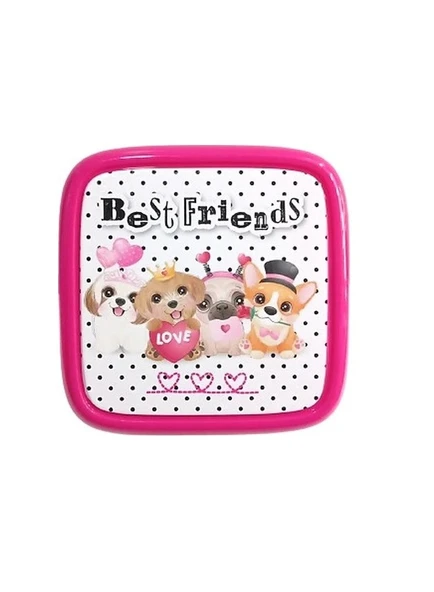 Pıano Figürlü Beslenme Kabı Seti Best Friends 14x14x9 ürün görseli 1