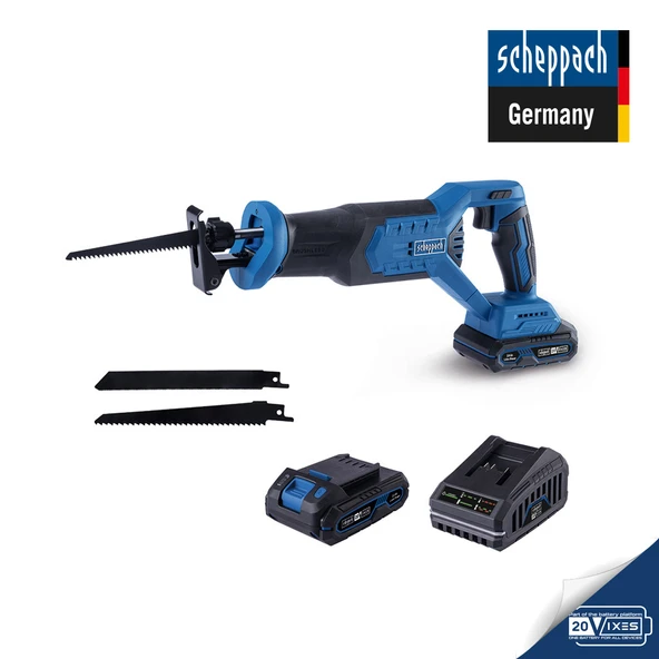 Scheppach BC-RS250-X 2X4.0AH Akülü Tilki Kuyruğu - 59092694992 ürün görseli 1