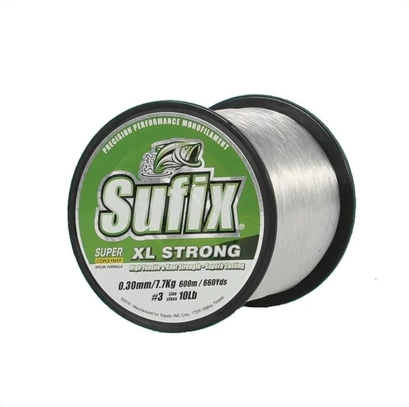 Sufix XL Strong Olta Misinası  Clear 0,30 MM 600 MT ürün görseli 1