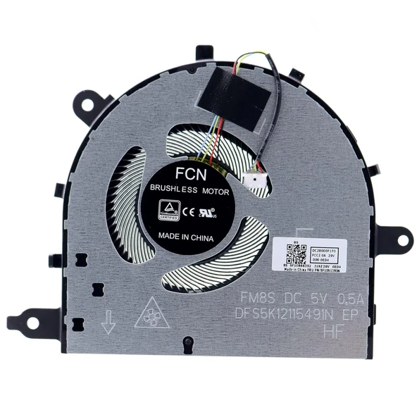 Lenovo DFS5K12115491N FM8S Fan Cpu işlemci Fanı ürün görseli 1