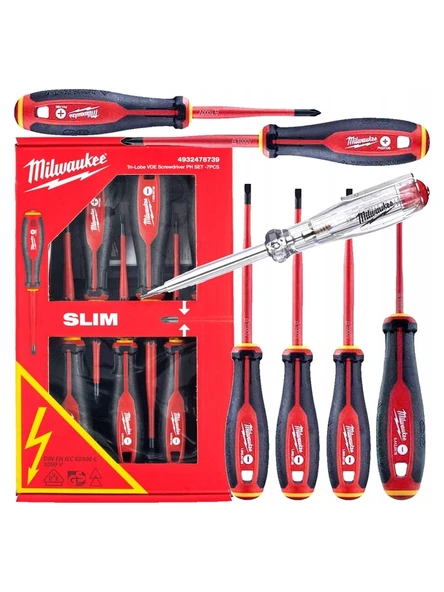 Milwaukee Trı-Lobe Vde Tornavida Ph Set 7 Parça-  4932478739 - Resim 2