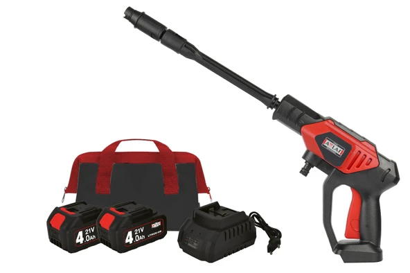 Attlas 21 HPW-402C 21V 2x4.0Ah Çift Akülü Basınçlı Yıkama Tabancası - A0901011 ürün görseli 1