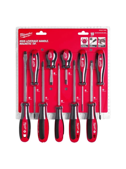 Milwaukee Tornavida Set 10 Parça - 4932471808 ürün görseli 1