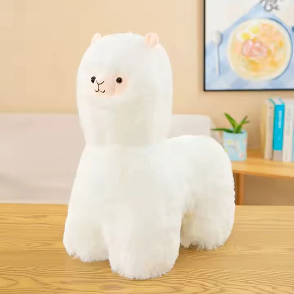 Sevimli Lama 40 CM Peluş Oyuncak - Büyük Peluş Oyuncak TGS-P202585 ürün görseli 1