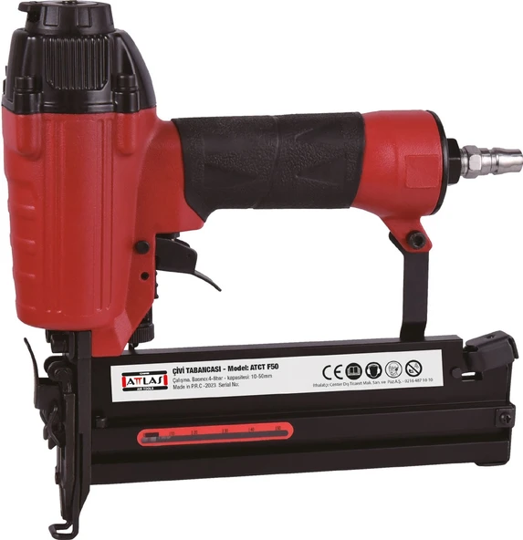 Attlas ATCT F50 Havalı Çivi Tabancası 10-50 mm - A0501009 ürün görseli 1
