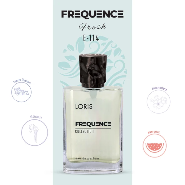 E-114 Frequence Erkek Parfüm EDP 50 ML - Resim 3