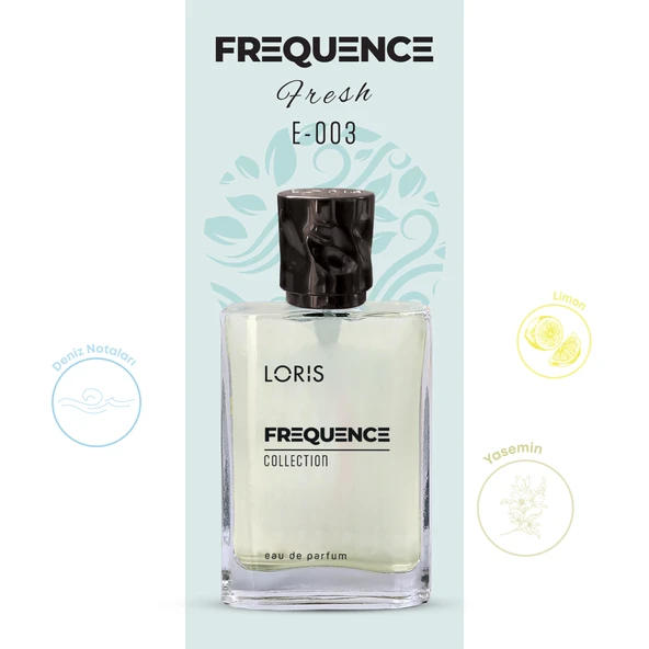 E-3 Frequence Erkek Parfüm EDP 50 ML - Resim 3